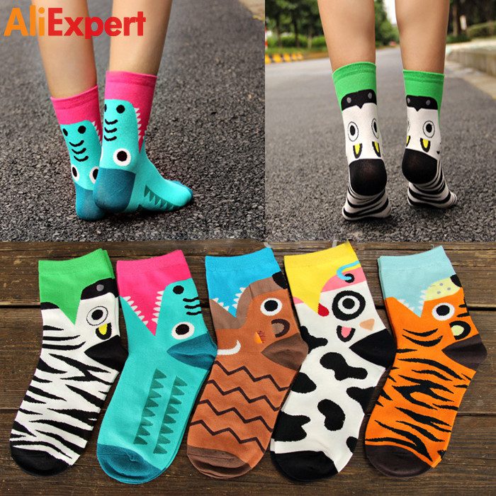 hot-new-style-cute-animals-lovely-cartoon-cotton-socks-south-korean-creative-colorful-fashion-3d-socks